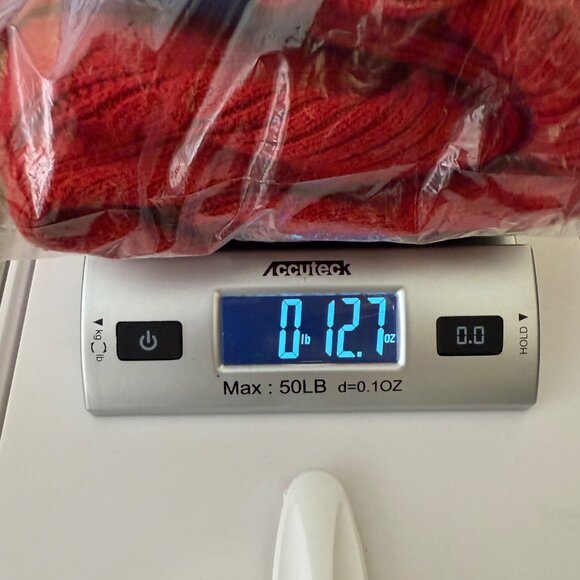 American Eagle women’s Size M Red Cable Knit Hooded Sweater Belle Y2K Preppy - Picture 10 of 10